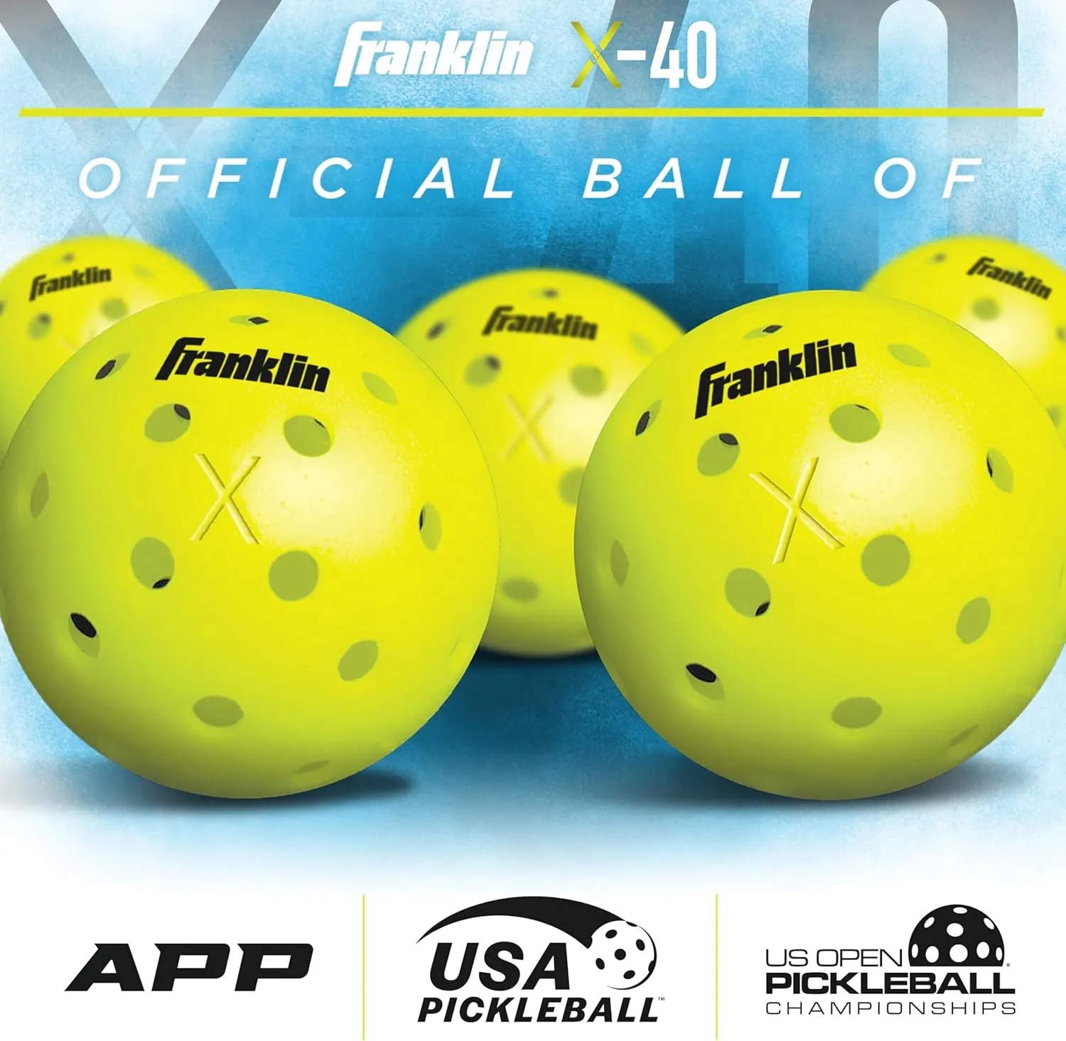 Franklin Sports Pickleball Paddle - Pilot Polypropylene Core Pickleball Racket - Official USA Pickleball (USAPA) Approved Pickleball Paddle - Lightweight Pro Racket - 10mm Thick Core