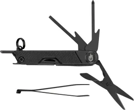 Gerber Gear Armbar Mini - 8-in1 Travel Multitool with Package Opener, Screwdriver & Scissors - EDC Adventure Gear for Camping, Hiking & Outdoor - Compact Utility Tool - Black