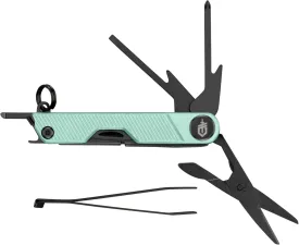 Gerber Gear Armbar Mini - 8-in1 Travel Multitool with Package Opener, Screwdriver & Scissors - EDC Adventure Gear for Camping, Hiking & Outdoor - Compact Utility Tool - Green
