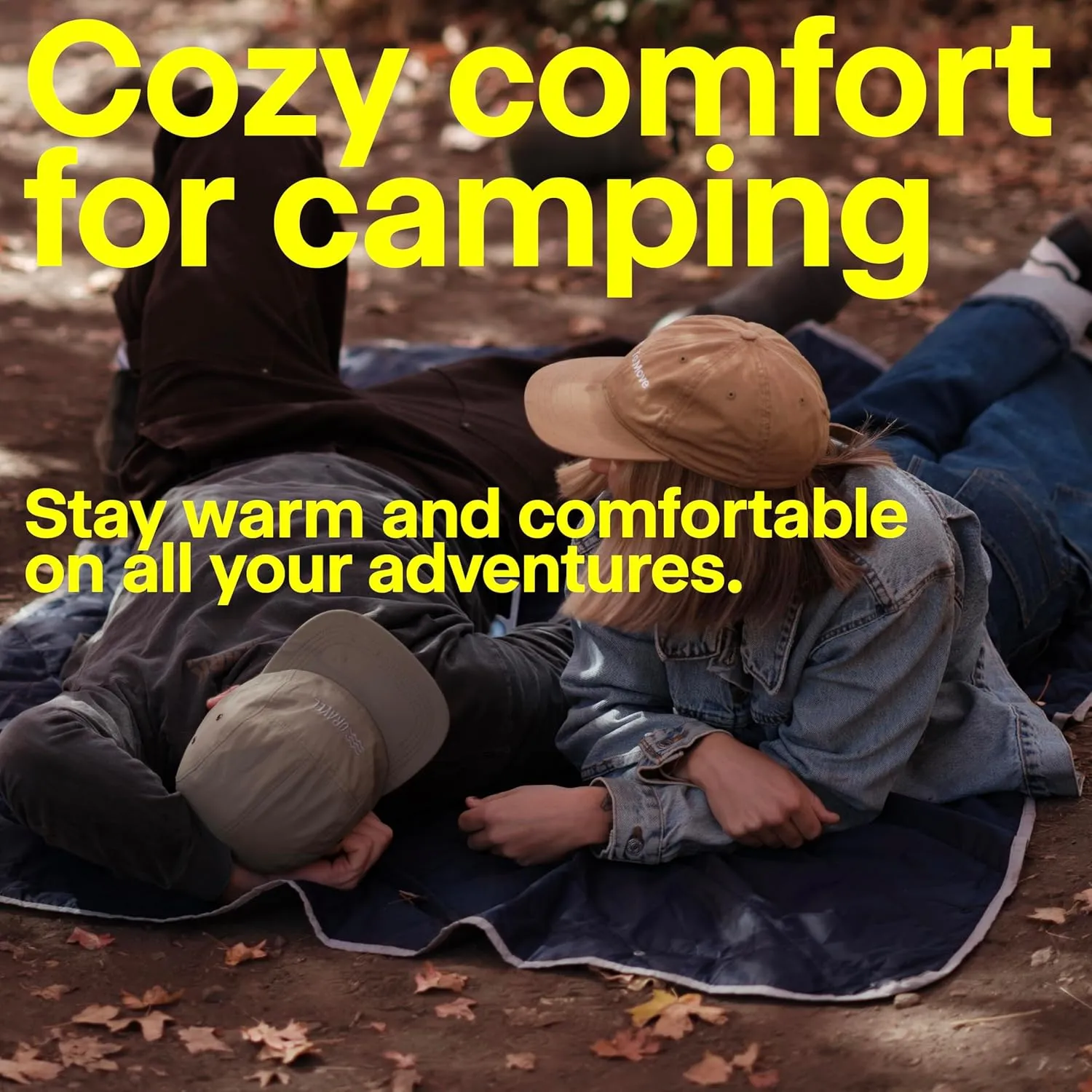 Gravel Layover Blanket  Compact, Down Alternative, 66" x 40", Designed in USA