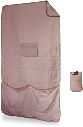 Gravel Layover Blanket  Compact, Down Alternative, 66" x 40", Designed in USA