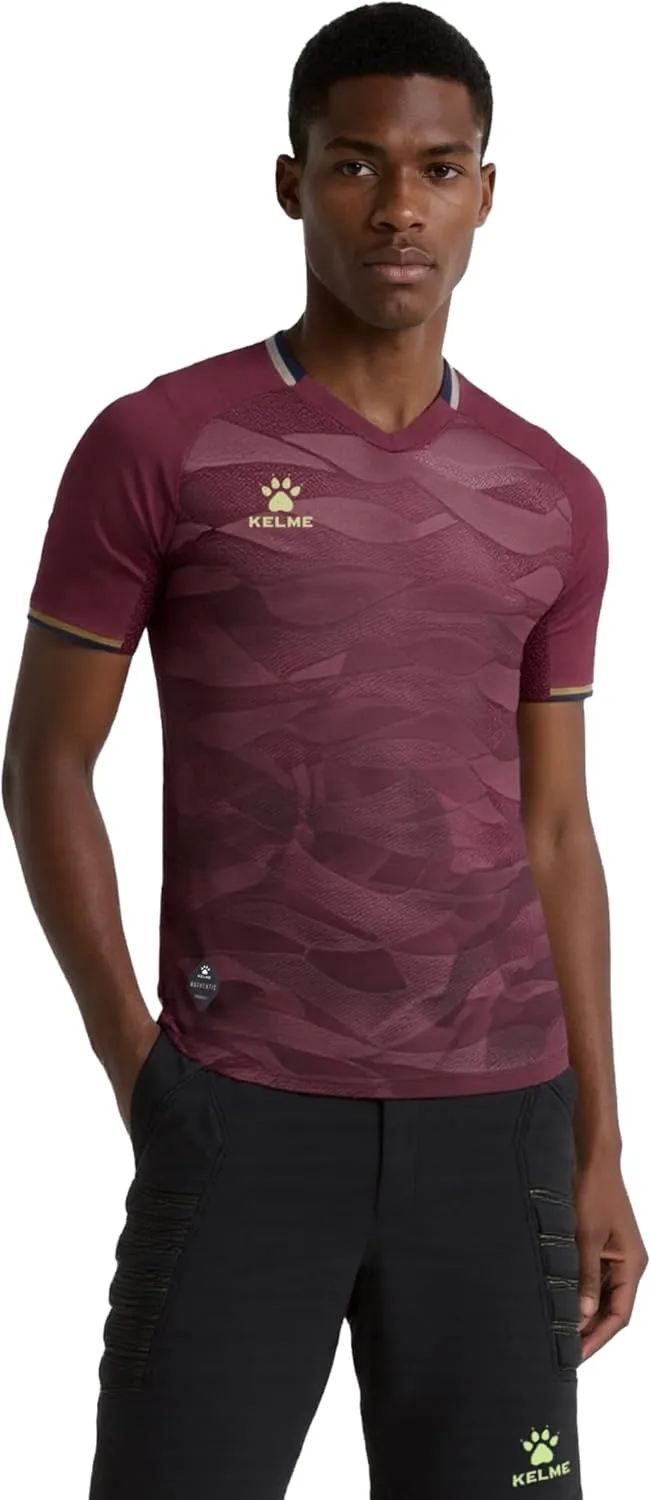 KELME Soccer Jersey for Adult Breathable Quick-Dry Football T-Shirt Sport Training Uniform