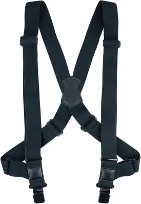 MELOTOUGH Men's Side Clip Suspenders 1 1/2 Inch Wide Trucker Suspenders for Men Heavy Duty Adjustable Elastic Braces
