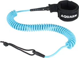 Premium Coiled Surfboard Leash, 11 feet SUP Leash Leg Rope, Stand Up Paddle Board Leash for All Types of Surfboards