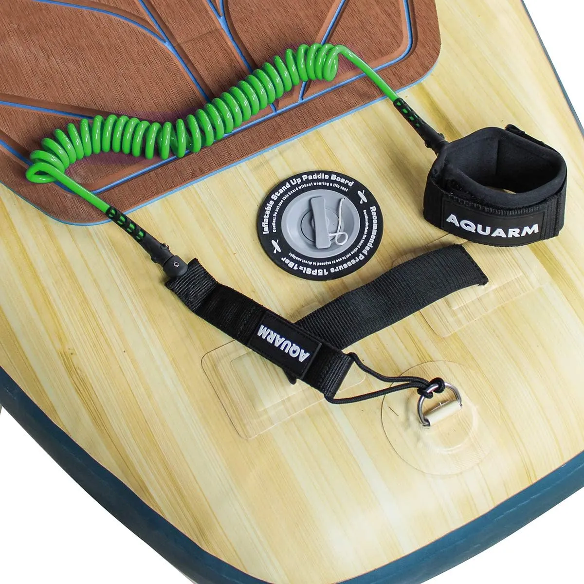 Premium Coiled Surfboard Leash, 8/10 feet SUP Leash Leg Rope, Stand Up Paddle Board Leash for All Types of Surfboards