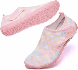 Racqua Boy's Girl's Kids Water Shoes Barefoot Swim Quick Dry Lightweight Sport Aqua Shoes(Little Kid/Big Kid)