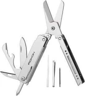 ROXON M3 13 in 1 Multi Tool EDC Knife And Scissors with Toothpick & Tweezers Practical Small and Exquisite Multitool