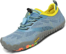 SAGUARO Kids' Barefoot Shoes Boys Girls Quick Dry Aqua Athletic Sneakers Lightweight Sport Footwear Toddler Water Shoes