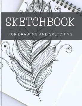 Sketchbook For Drawing And Sketching: 100 Blank Pages, Artist Sketch Pad, Durable Acid Free Drawing Paper, Ideal for Kids & Adults, White, 8' x 11.5' Paperback  February 24, 2021