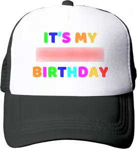 Trucker Hats for Men Women, Funny Gag Gifts Joke, Classic Adjustable Mesh Baseball Cap Snapback Hat Black